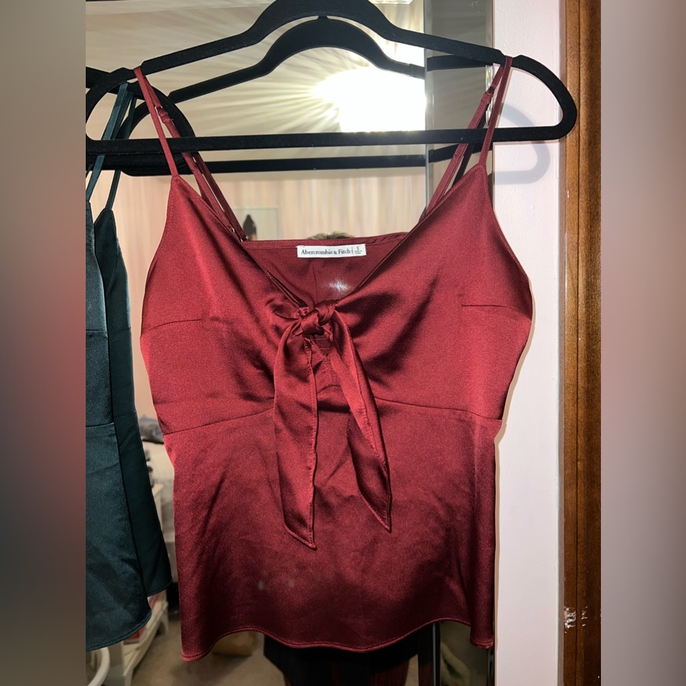 Abercrombie & Fitch Satin Tank